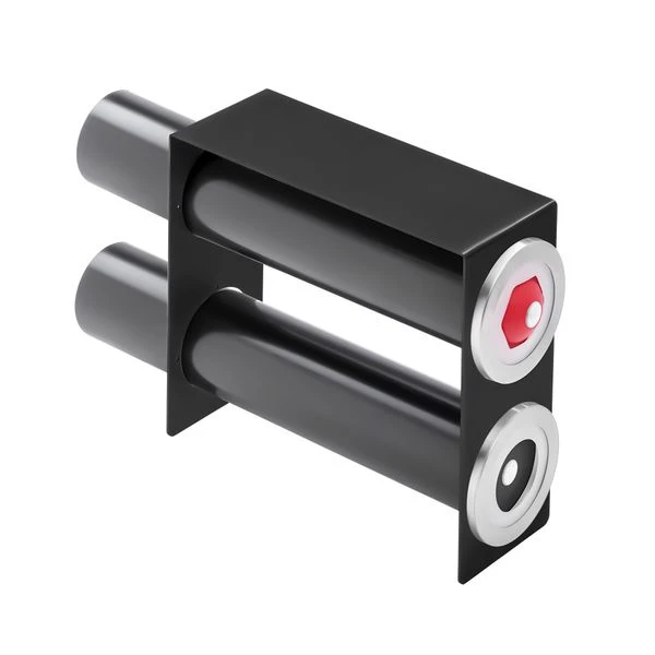 Gestell Für Becher- & Deckelspender - Schwarz - Inkl. Silikonringsatz 3 Gestell Für Becher- & Deckelspender - Schwarz - Inkl. Silikonringsatz – Bild 3