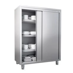 Geschirrschrank PREMIUM - 1400x600mm - Mit 2 Schiebetüren - Höhe: 1800mm 8 Geschirrschrank PREMIUM - 1400x600mm - Mit 2 Schiebetüren - Höhe: 1800mm -Küchenbedarf Discounter GSSA146 2 9e43