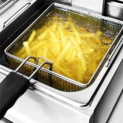 Induktions-Fritteuse - 8 Liter - 3,5 KW - Ablasshahn -Küchenbedarf Discounter IFBZ detail 5 500c