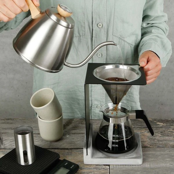 BEEM | Kaffeebereiter Set Pour Oven Beton - 0,5 Liter 11 BEEM | Kaffeebereiter Set Pour Oven Beton - 0,5 Liter – Bild 11