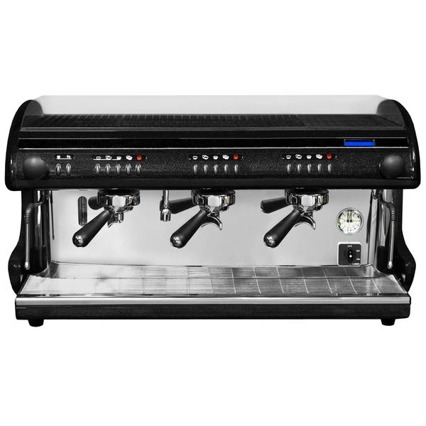 Siebträger-/ Espressomaschine - 3 Gruppig - Schwarz 3 Siebträger-/ Espressomaschine - 3 Gruppig - Schwarz – Bild 3