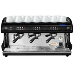 Siebträger-/ Espressomaschine - 3 Gruppig - Schwarz 11 Siebträger-/ Espressomaschine - 3 Gruppig - Schwarz -Küchenbedarf Discounter KC3S coffee cups c561