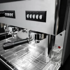 Siebträgermaschine - 2 Gruppig -Küchenbedarf Discounter KMC detail 1 2279