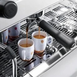 Siebträger-/ Espressomaschine - 2 Gruppig -Küchenbedarf Discounter KMF detail1 7d1c 1