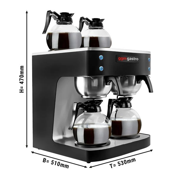 Kaffee Maschine - 2x 1,8 Liter 2 Kaffee Maschine - 2x 1,8 Liter – Bild 2