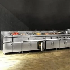 Elektro Wasserdirektgrill - 13,75 KW -Küchenbedarf Discounter Loft mario edelstahl 264c 7