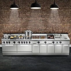 Induktionsherd - 10 KW - 2 Kochfelder 9 Induktionsherd - 10 KW - 2 Kochfelder -Küchenbedarf Discounter Lorrenzo 900 front 5680 10