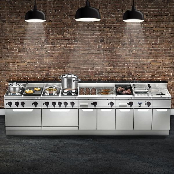 Elektro Bratplatte - 11,4 KW - Gerillt 5 Elektro Bratplatte - 11,4 KW - Gerillt – Bild 5