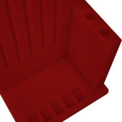 Messeraufbewahrungsregal - Rot -Küchenbedarf Discounter MARTPR detail 3 764d