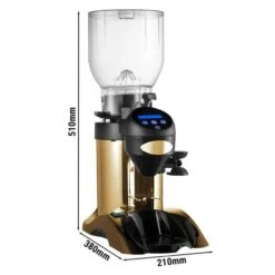 Kaffeemühle - Gold - 2kg - 356 Watt - 63dB
