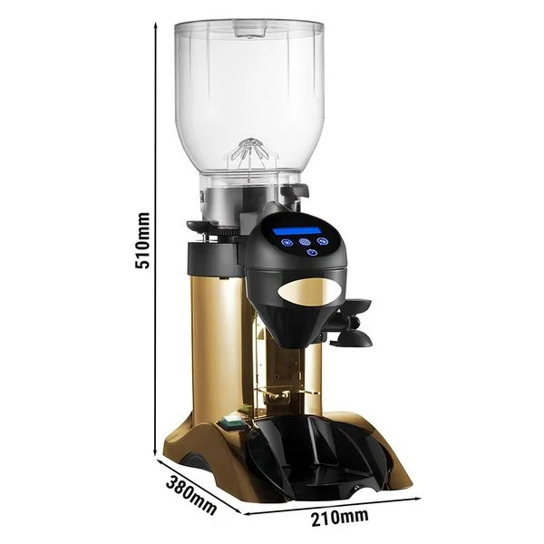 Kaffeemühle - Gold - 2kg - 356 Watt - 63dB 1 Kaffeemühle - Gold - 2kg - 356 Watt - 63dB