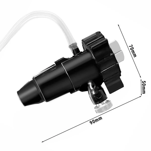 Professioneller Milchschäumer - Schwarz 1 Professioneller Milchschäumer - Schwarz