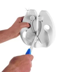 F. DICK | Messerschärfer "Rapid Steel Hyper Drill" - Weiß -Küchenbedarf Discounter MSSWFD 3 eebd