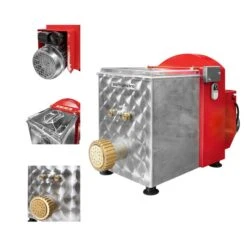 Elektrische Nudelmaschine - 8 Kg/h - 370 Watt 17 Elektrische Nudelmaschine - 8 Kg/h - 370 Watt -Küchenbedarf Discounter NMF8 Detail a909