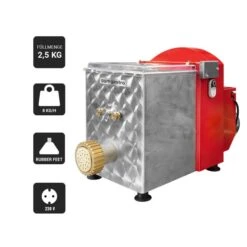 Elektrische Nudelmaschine - 8 Kg/h - 370 Watt -Küchenbedarf Discounter NMF8 icons 40cf