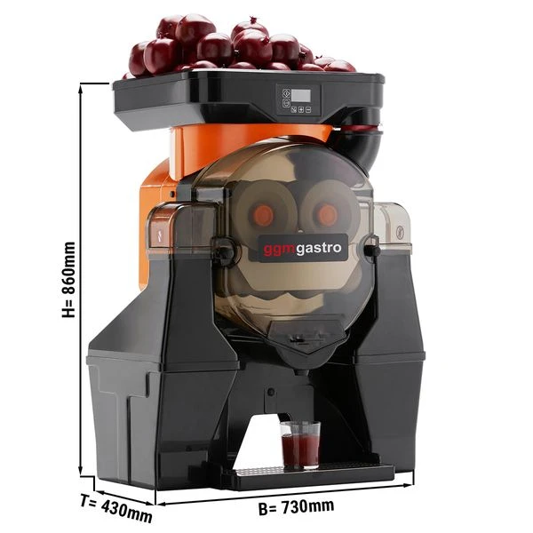 Elektrische Fruchtsaftpresse - Orange - Manuelle Zufuhr 1 Elektrische Fruchtsaftpresse - Orange - Manuelle Zufuhr