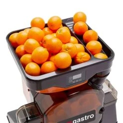 Elektrische Fruchtsaftpresse - Orange - Manuelle Zufuhr - Inkl. Regulierbarem Ablasshahn -Küchenbedarf Discounter OBZ detail insertion tube 858b 4