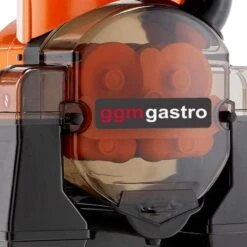 Elektrische Fruchtsaftpresse - Orange - Manuelle Zufuhr - Inkl. Ablasshahn & Reinigungsmodus -Küchenbedarf Discounter OBZ detail juicer d986 1