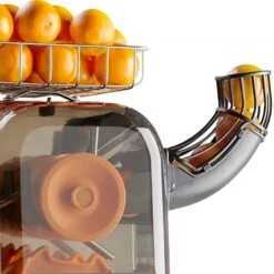 Elektrische Orangenpresse - Orange - Manuelle Zufuhr -Küchenbedarf Discounter OMZ max detail insertion tube 3c56