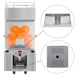 Elektrische Orangenpresse - Edelstahl -Küchenbedarf Discounter OPB20E vorne anpassung c8ba 1