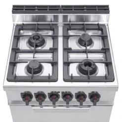 Gasherd - 28 KW - 4 Brenner 19 Gasherd - 28 KW - 4 Brenner -Küchenbedarf Discounter PowerHerdDetail1 9bbe