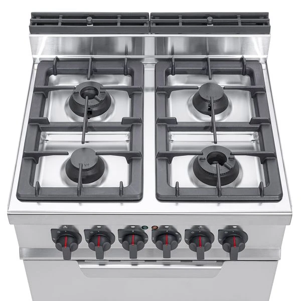 Gasherd - 28 KW - 4 Brenner 8 Gasherd - 28 KW - 4 Brenner – Bild 8