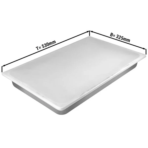 Silikondeckel Für 1/1 GN-Behälter - 530 X 325 Mm 1 Silikondeckel Für 1/1 GN-Behälter - 530 X 325 Mm