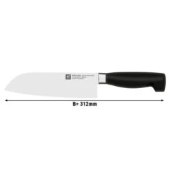 ZWILLING | VIER STERNE - Santokumesser - Klinge 18cm