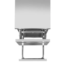 Schubladenschrank - Edelstahl - 400x660mm - 2 Schubladen -Küchenbedarf Discounter SS2K466 E 3 6559