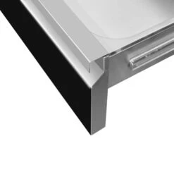 Schubladenschrank - Schwarz-Titan - 400x660mm - 2 Schubladen -Küchenbedarf Discounter SS2K466 detail 2 0e05