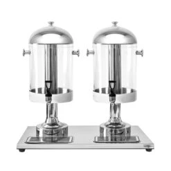 Saftspender - 2x 7,5 Liter - Edelstahl -Küchenbedarf Discounter SSH752 6 f57d