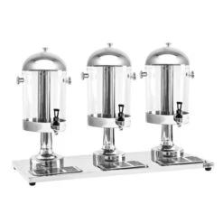 Saftspender - 3x 7,5 Liter - Edelstahl -Küchenbedarf Discounter SSH753 2 08a2