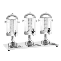 Saftspender - 3x 7,5 Liter - Edelstahl -Küchenbedarf Discounter SSH753 3 6ddb