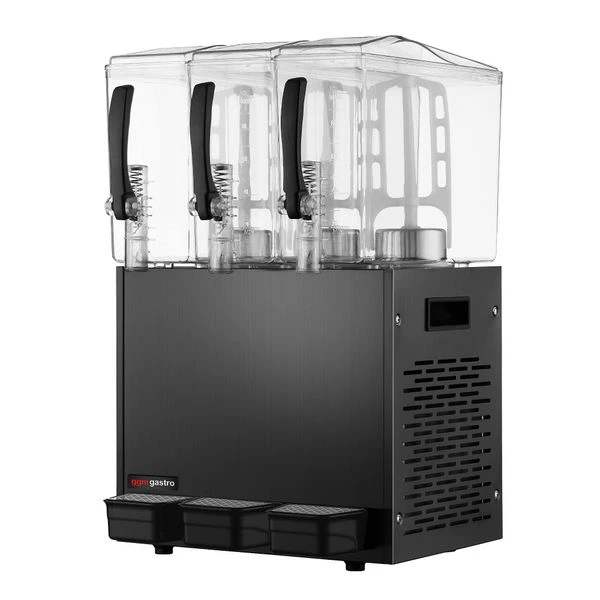 Saftspender - 3x 10 Liter - Schwarz 4 Saftspender - 3x 10 Liter - Schwarz – Bild 4