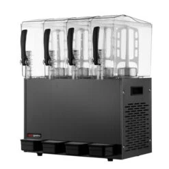 Saftspender - 4x 10 Liter - Schwarz 8 Saftspender - 4x 10 Liter - Schwarz -Küchenbedarf Discounter SSNC40S 3 5293