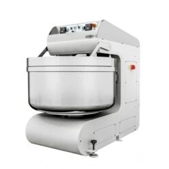 Bäckerei-Spiralteigknetmaschine - 157 Liter / 100 Kg - 2 Geschwindigkeiten - Mit Festem Kessel - 2 Motoren -Küchenbedarf Discounter STKMMK100 1 276b
