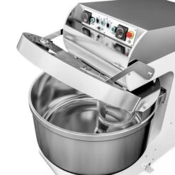 Bäckerei-Spiralteigknetmaschine - 157 Liter / 100 Kg - 2 Geschwindigkeiten - Mit Festem Kessel - 2 Motoren -Küchenbedarf Discounter STKMMK100 5 cf7a