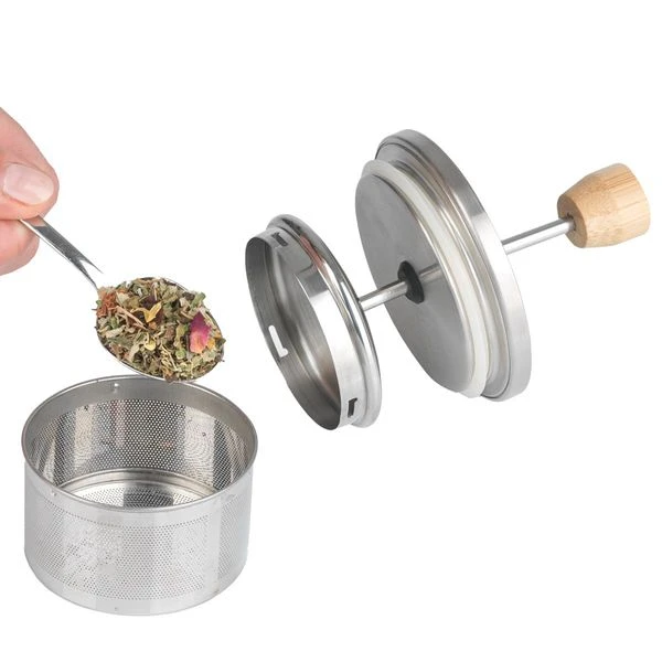 BEEM Teekanne Aus Glas - Mit Siebeinsatz - 1 Liter 6 BEEM Teekanne Aus Glas - Mit Siebeinsatz - 1 Liter – Bild 6