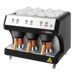 Türkische Kaffee- & Mokka Maschine TRIO - 2kW -Küchenbedarf Discounter TKMMAT3 4 f6e7