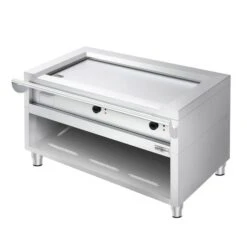 Elektro Teppanyaki Grill - 9kW - Glatte Bratplatte -Küchenbedarf Discounter TPGS2 E 1 4c5f