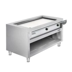 Gas Teppanyaki Grill - 8,5 KW - Glatte Bratplatte 13 Gas Teppanyaki Grill - 8,5 KW - Glatte Bratplatte -Küchenbedarf Discounter TPGS2 G 3 dee2
