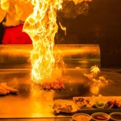 Elektro Teppanyaki Grill - 9kW - Glatte Bratplatte -Küchenbedarf Discounter TPG inuse 1 2905