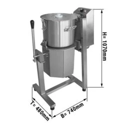 Vegetarischer/ Hummus Cutter - 30 Liter - 3 KW - 400 Volt