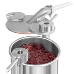 Hydraulischer Wurstfüller - 25 Liter - 560 Watt - Edelstahl -Küchenbedarf Discounter WFMHS detail 1 d573