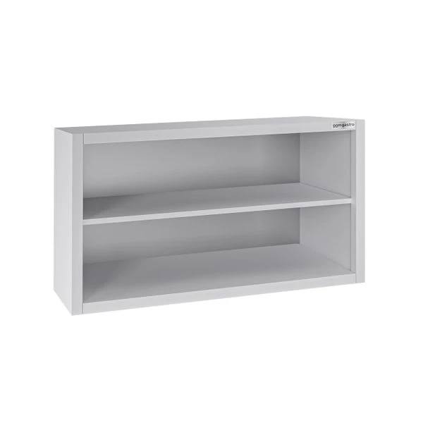 Edelstahl Wandhängeschrank ECO - 1000x400mm - Ohne Schiebetür - 650mm Hoch 2 Edelstahl Wandhängeschrank ECO - 1000x400mm - Ohne Schiebetür - 650mm Hoch – Bild 2