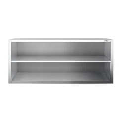 Edelstahl Wandhängeschrank PREMIUM - 1600x400mm - Ohne Schiebetür - 650mm Hoch 9 Edelstahl Wandhängeschrank PREMIUM - 1600x400mm - Ohne Schiebetür - 650mm Hoch -Küchenbedarf Discounter WOK164 3 1206