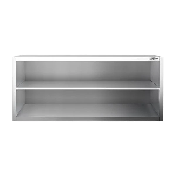Edelstahl Wandhängeschrank PREMIUM - 1600x400mm - Ohne Schiebetür - 650mm Hoch 4 Edelstahl Wandhängeschrank PREMIUM - 1600x400mm - Ohne Schiebetür - 650mm Hoch – Bild 4