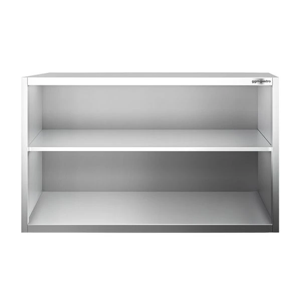 Edelstahl Wandhängeschrank PREMIUM - 1600x400mm - Ohne Schiebetür - 800mm Hoch 4 Edelstahl Wandhängeschrank PREMIUM - 1600x400mm - Ohne Schiebetür - 800mm Hoch – Bild 4