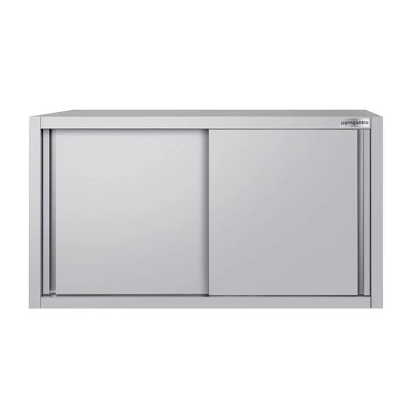 Edelstahl Wandhängeschrank ECO - 1000x400mm - Mit Schiebetür - 650mm Hoch 4 Edelstahl Wandhängeschrank ECO - 1000x400mm - Mit Schiebetür - 650mm Hoch – Bild 4