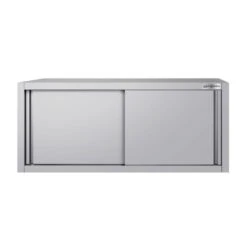 Edelstahl Wandhängeschrank ECO - 1400x400mm - Mit Schiebetür - 650mm Hoch 10 Edelstahl Wandhängeschrank ECO - 1400x400mm - Mit Schiebetür - 650mm Hoch -Küchenbedarf Discounter WSK144 ECO 3 0939